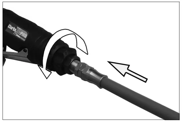 Clarke CAT206 X-PRO Composite Air Angle Die Grinder - Fig 2