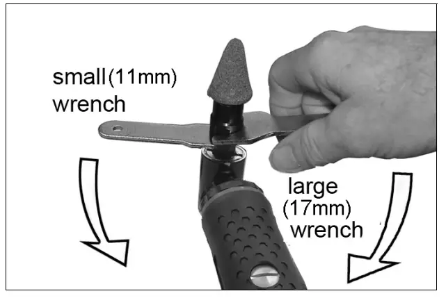 Clarke CAT206 X-PRO Composite Air Angle Die Grinder - Fig 3