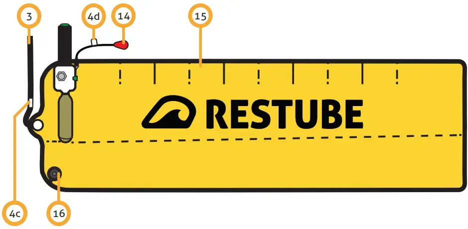 RESTUBE AUTOMATIC Automatic Inflating Lifeguard Equipment - overview 6