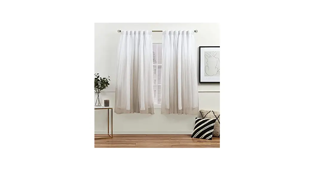 Exclusive Home Yc013556dseha1 Curtains Crescendo Lined Room Darkening Blackout Hidden Tab Top Curtain Panel User Guide