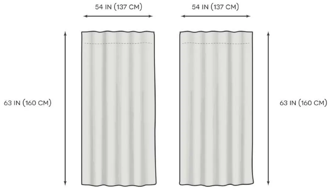 EXCLUSIVE HOME YC013556DSEHA1 Curtains Crescendo Lined Room Darkening Blackout Hidden Tab Top Curtain Panel