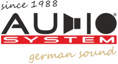 AUDIO SYSTEM logo
