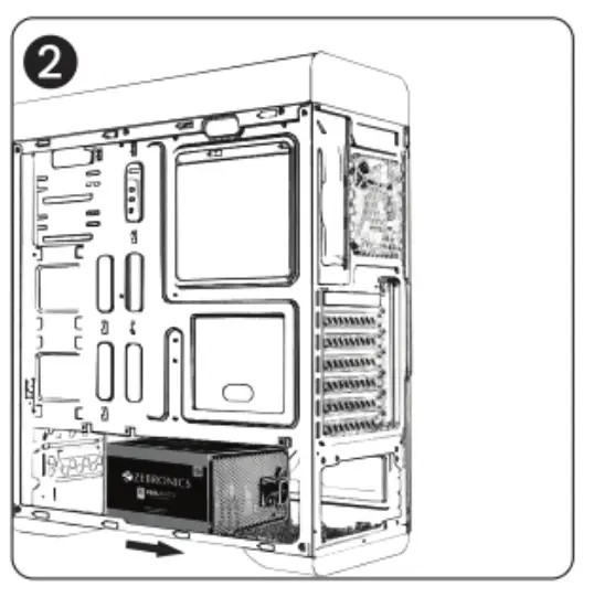 ZEBRONICS ZEB PGP750W Premium Gaming Power Supply - Fig1