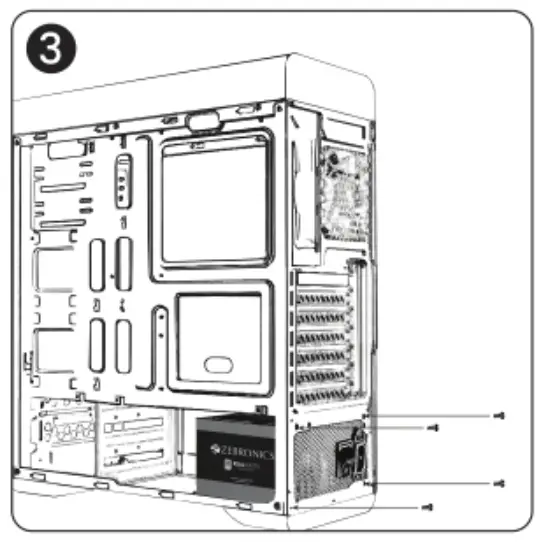 ZEBRONICS ZEB PGP750W Premium Gaming Power Supply - Fig2