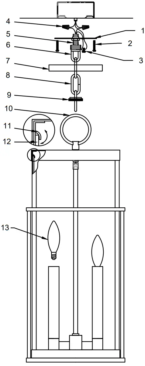 TROY LIGHTING F6480 Longport Outdoor Pendant A
