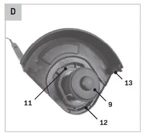 VONROC GT502AC Cordless Grass Trimmer fig 3