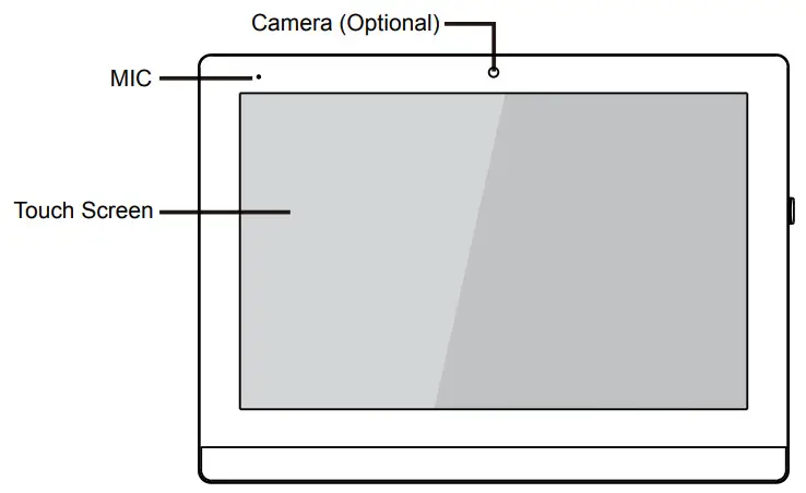 AKUVOX C319 Series C319X Indoor Monitor - figure