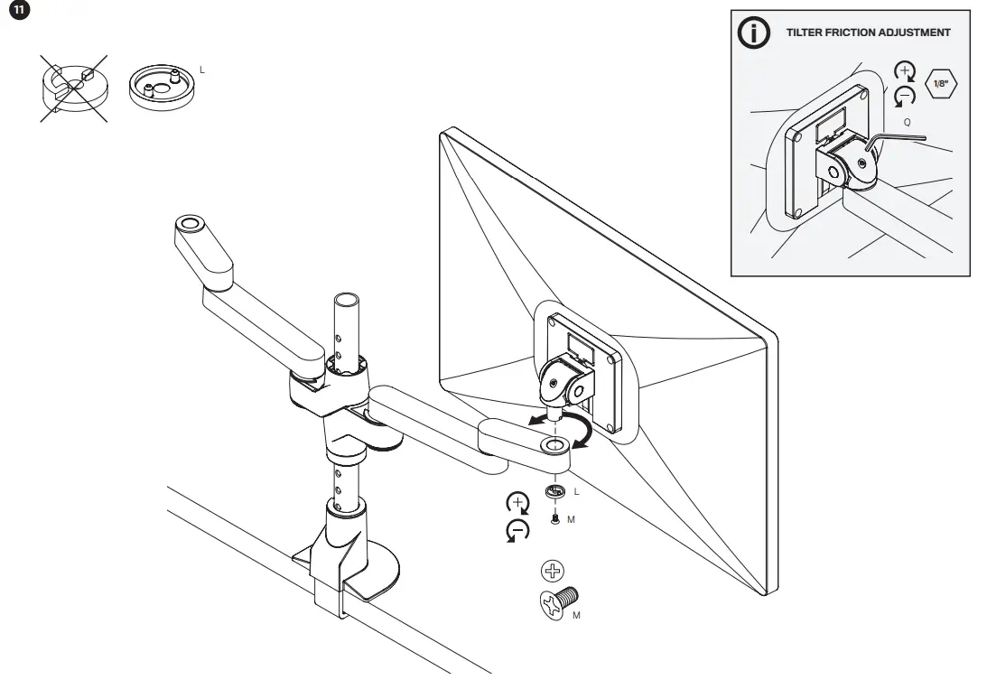 ERGODIRECT STX-02S Innovation Staxx Dual Monitor Mount-10
