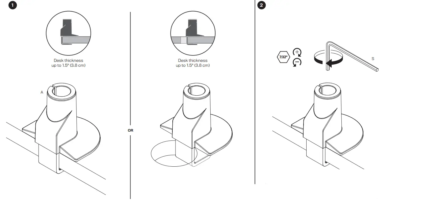 ERGODIRECT STX-02S Innovation Staxx Dual Monitor Mount-2