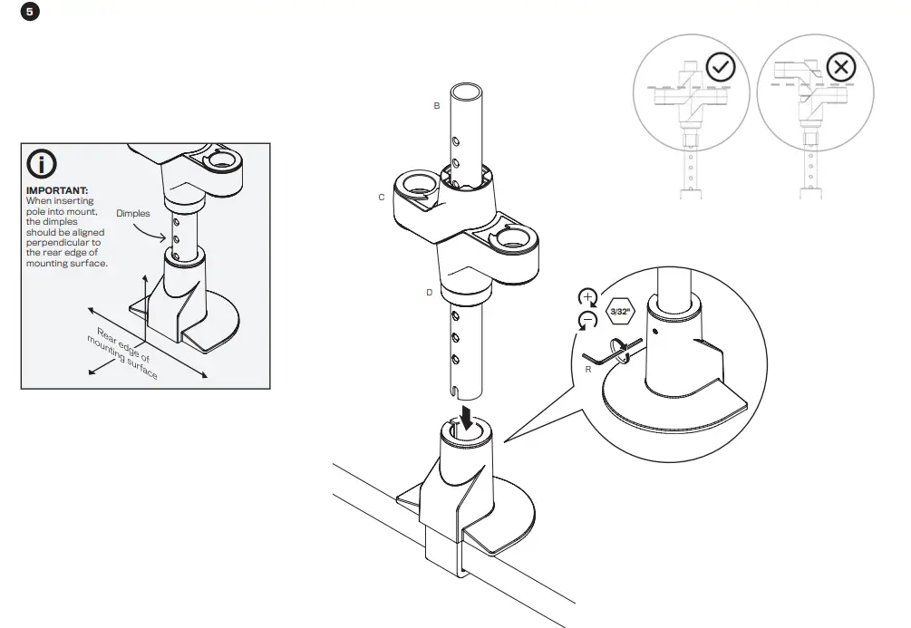 ERGODIRECT STX-02S Innovation Staxx Dual Monitor Mount-5