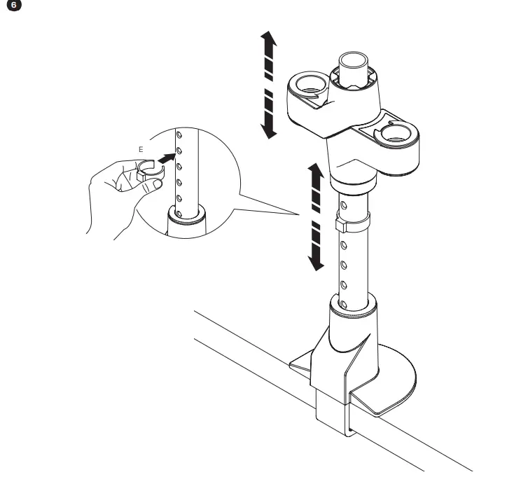 ERGODIRECT STX-02S Innovation Staxx Dual Monitor Mount-6