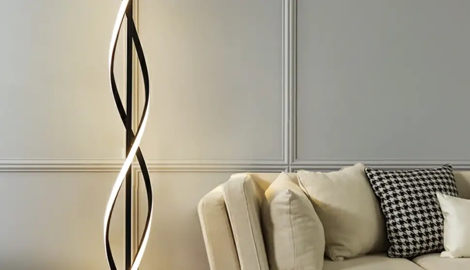 Leuchtendireckt 15127-18 Wave Floor Lamp Instruction Manual