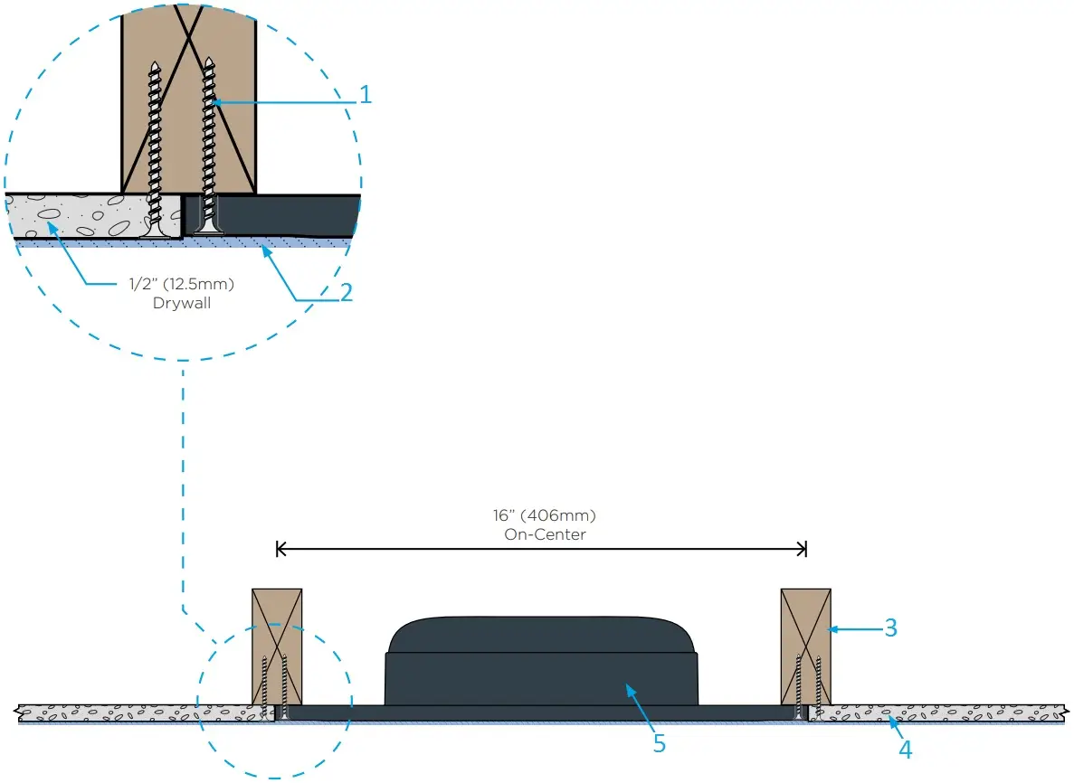 SONANCE IS8T Invisible Series Speaker C3