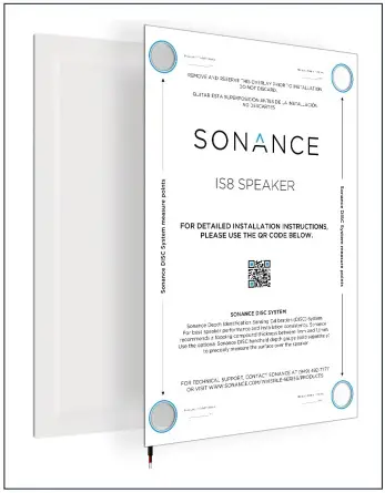 SONANCE IS8T Invisible Series Speaker D1