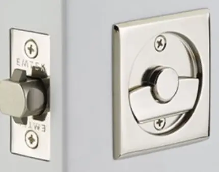 EMTEK TUBPKTPAS Tubular Pocket Door Lock PRODUCT