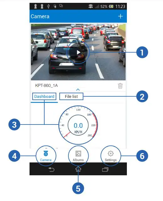 Kapture KPT-860 Camera - CAMERA