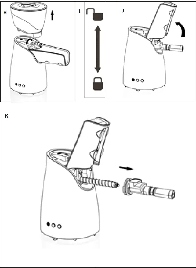 camry CR 4011 Oil Press fig (3)