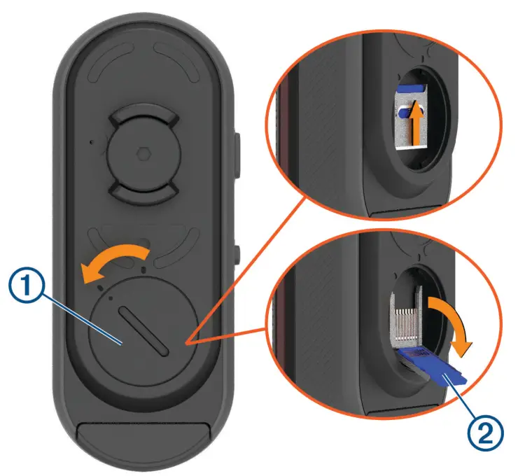 GARMIN RCT716 Radar Bike Tail Light - Replacing the Memory Card