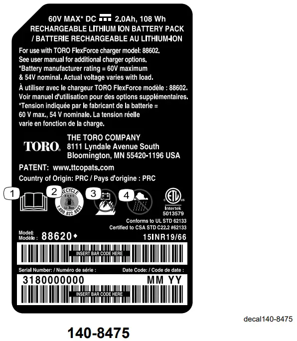 TORO Flex Force Power System 60V MAX String Trimmer - fig 20