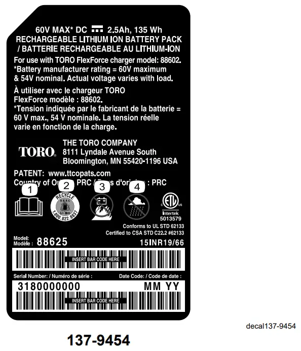 TORO Flex Force Power System 60V MAX String Trimmer - fig 21