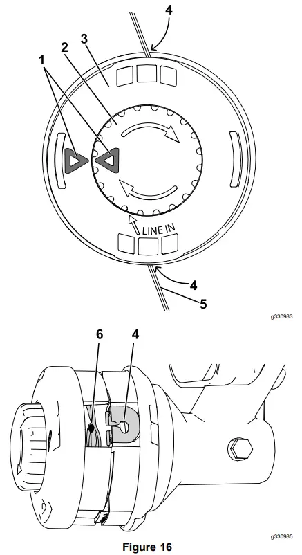 TORO Flex Force Power System 60V MAX String Trimmer - fig