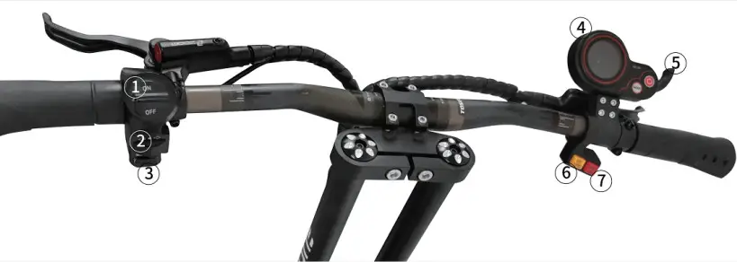 LAOTIE TI40 PRO Electric Scooter - MAIN PART