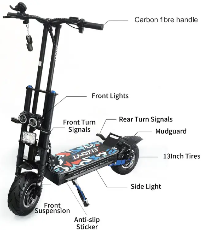 LAOTIE TI40 PRO Electric Scooter - Product Overview