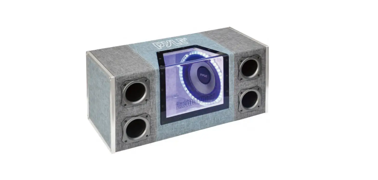 Pyle Plbnps22 Dual Subwoofer Box System User Guide