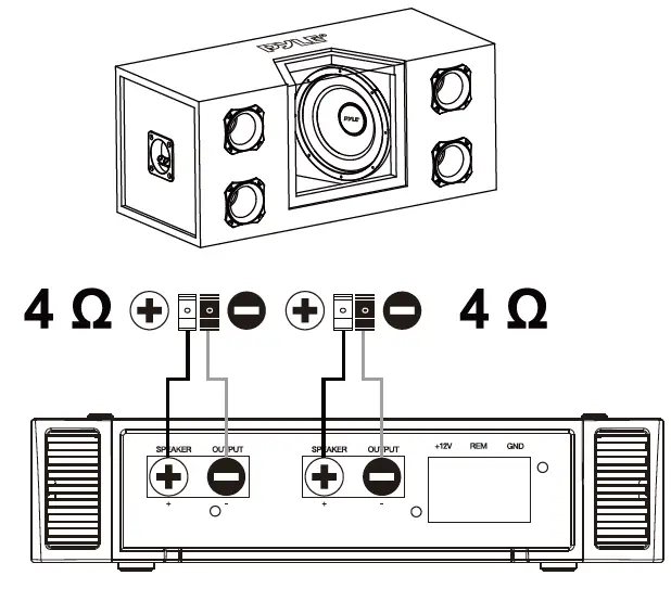 PLBNPS22 Dual Subwoofer Box System fig (4)