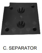 XBRAND Self Watering Planters - SEPARATOR