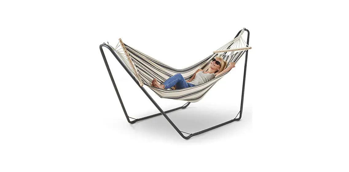 Vonhaus 2500198 2 Person Garden Hammock With Stand Instruction Manual