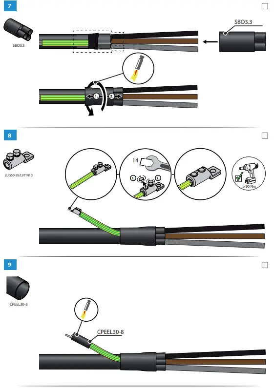 ENSTO-STKA3x95-Heat-Shrink-Outdoor-Term-fig6