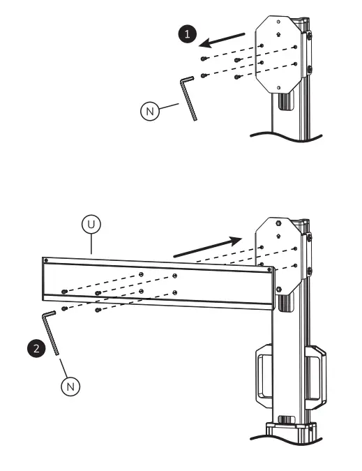 Neomounts FL50S-825WH1 Floor Stand Instruction - Fig 10