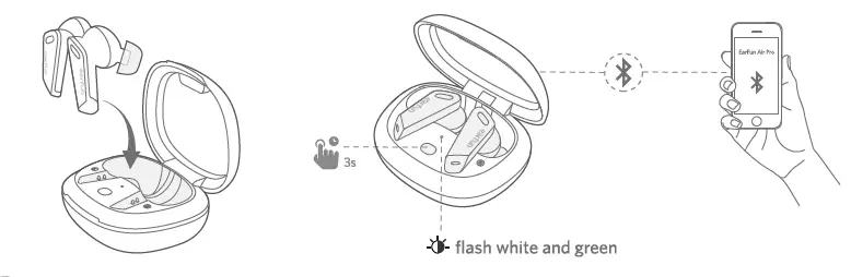 new device and connect