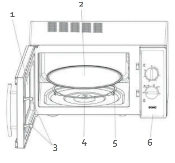 DOMO-DO2925-Microwave-Oven-1