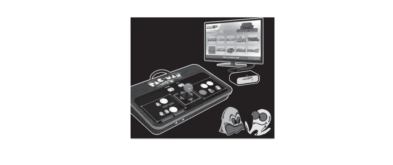Arcade 1up B09wy6xm28 Pac-man Couchcade Wireless Gaming User Manual Arcade 1up B09wy6xm28 Pac-man Couchcade Wireless Gaming User Manual
