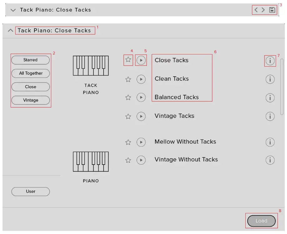 SPITFIRE AUDIO Originals Jangle Box- PRESET SELECTOR