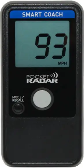 POCKET RADAR Measuring Volleyball Overhand Serve
