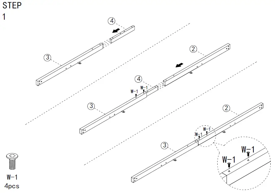 Tribesigns-TJHD-QP-0661-Cassey-70-86-in-Rectangular-Black-White-Engineered-Wood- (2)