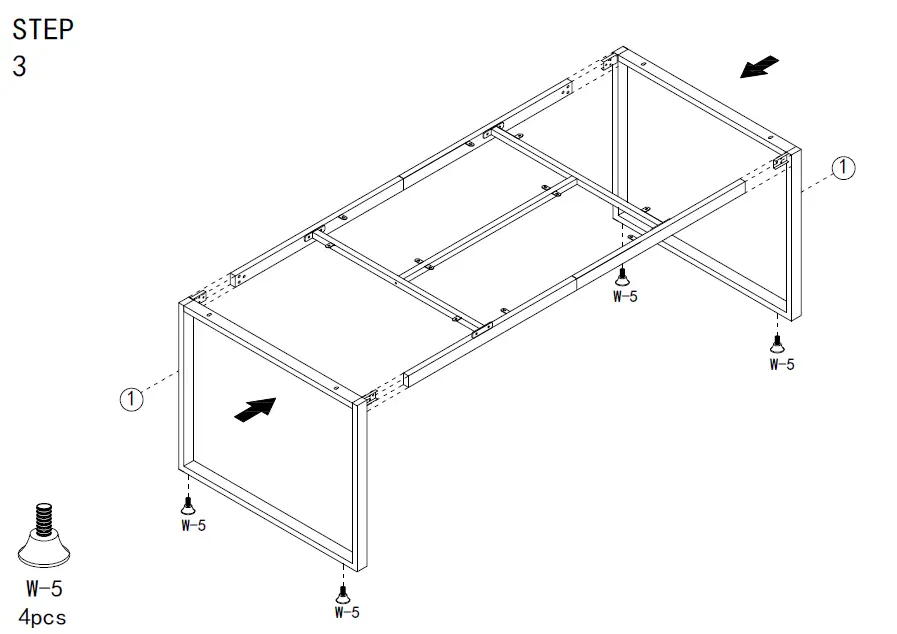 Tribesigns-TJHD-QP-0661-Cassey-70-86-in-Rectangular-Black-White-Engineered-Wood- (4)