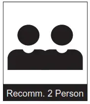 Furinno 22061WH White 3 Shelf Standard Bookcase - icon1