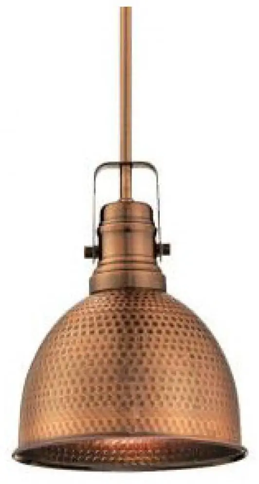Westinghouse 61038 1 Light Mini Pendant Copper