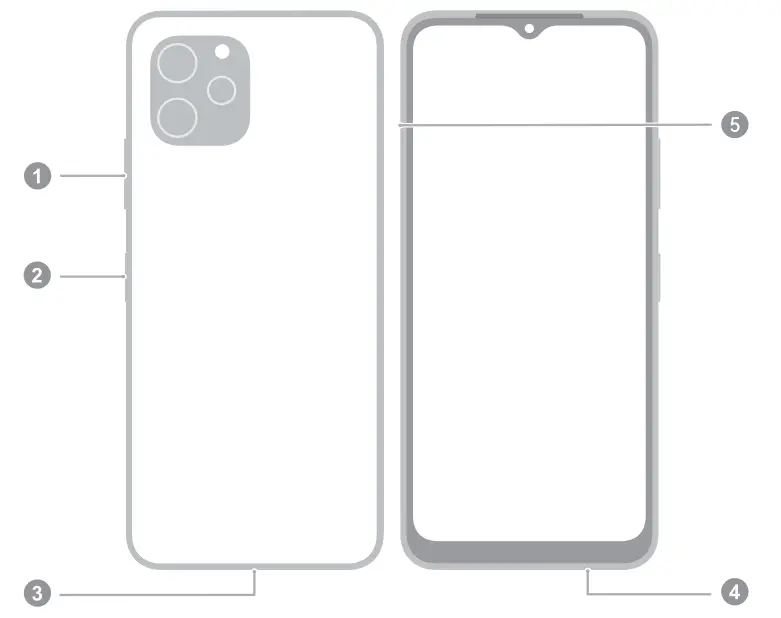 HUAWEI EVE LX3 Smartphone-