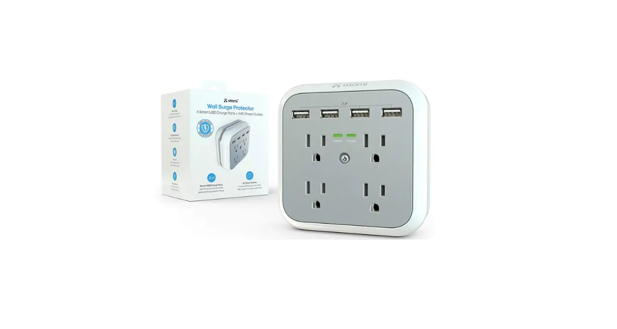 Atomi At1527 Wall Surge Protector User Manual Atomi At1527 Wall Surge Protector User Manual