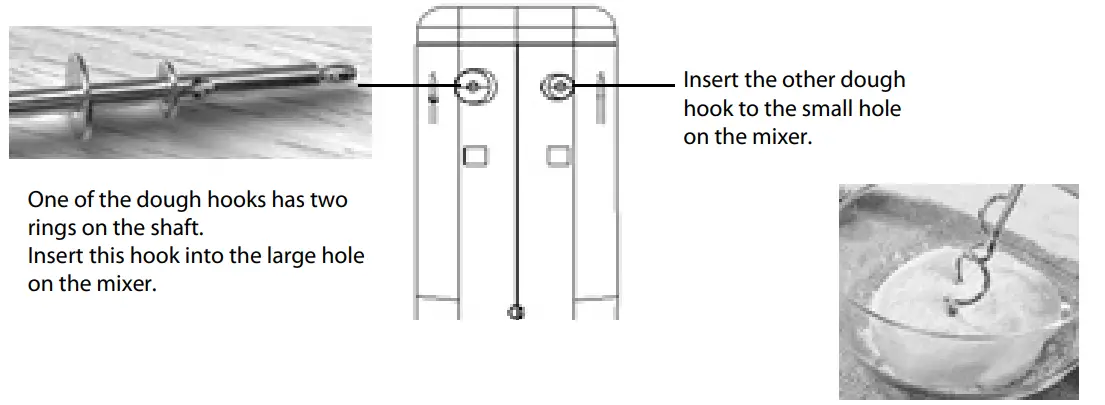Electrolux EHM450 Hand Mixer -mashed potato