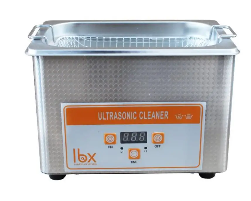 lbX instruments ULTRA Small Ultrasonic Bath with Timer
