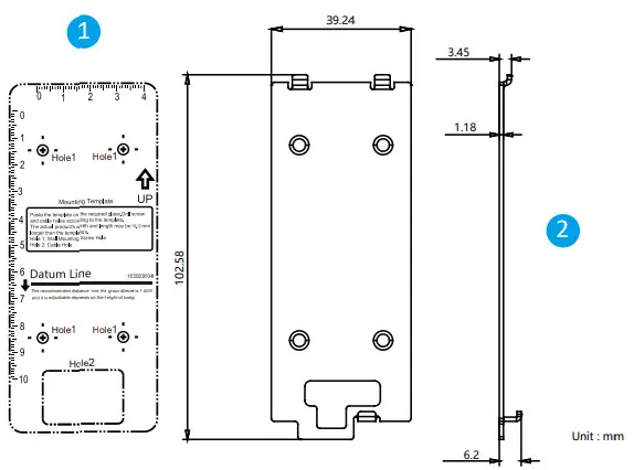 HiWatch DS-D100IPF Call Panel - 3