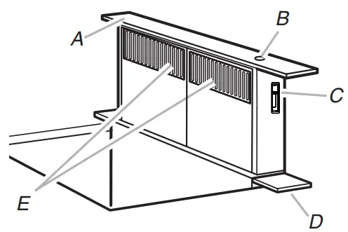 Kitchenaid W10342489G Retractable Pop Up Downdraft Vent System - fig 48