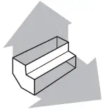 Kitchenaid W10342489G Retractable Pop Up Downdraft Vent System - icon