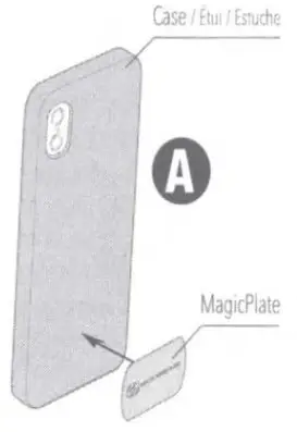 SCOSCHE MagicMount Pro Extendo Black Adjustable Car Mount - SECTION 1